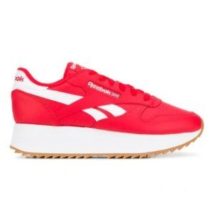 Reebok Classics Platform Sneakers In Red Size 7.5